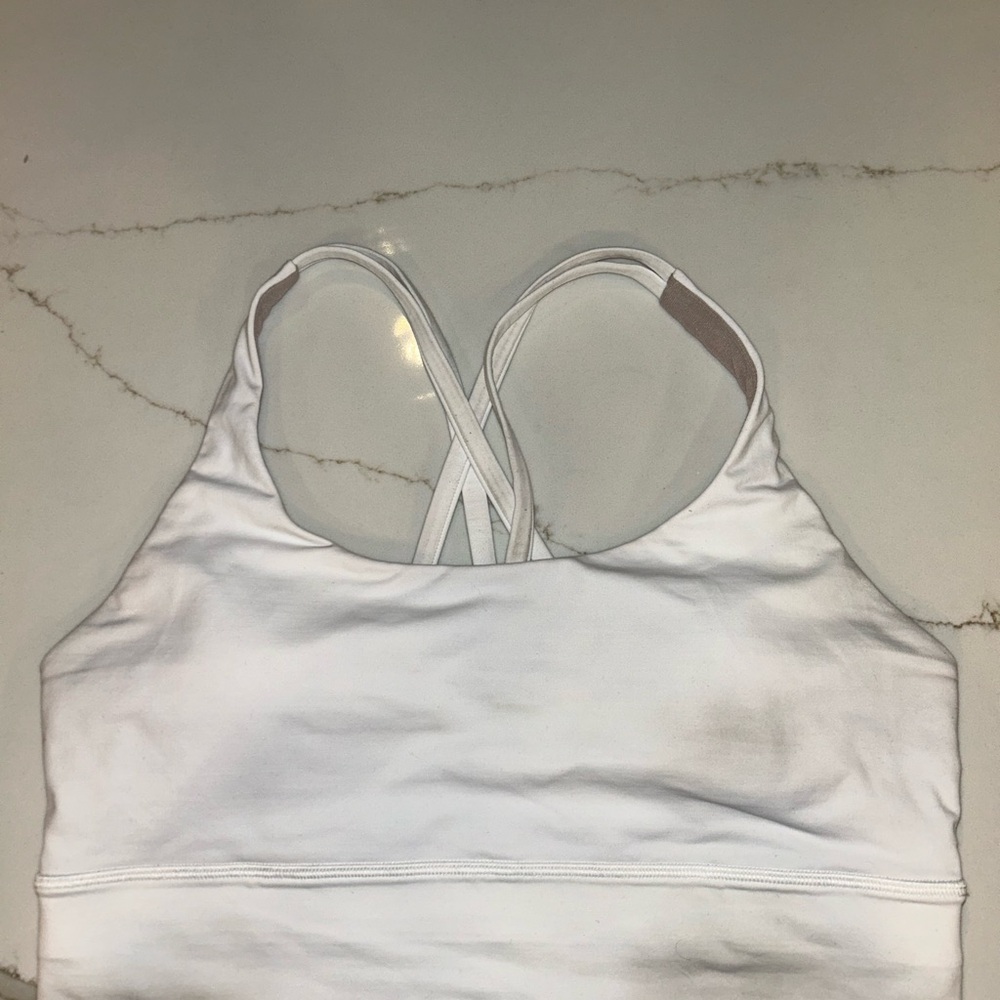 Lululemon Energy Longline Bra, Medium Support, B-D cups. Size 10